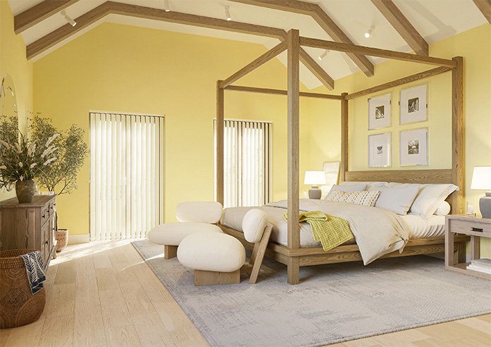 Trinity (Blackout), Oatmeal - Vertical Blind - Image 7